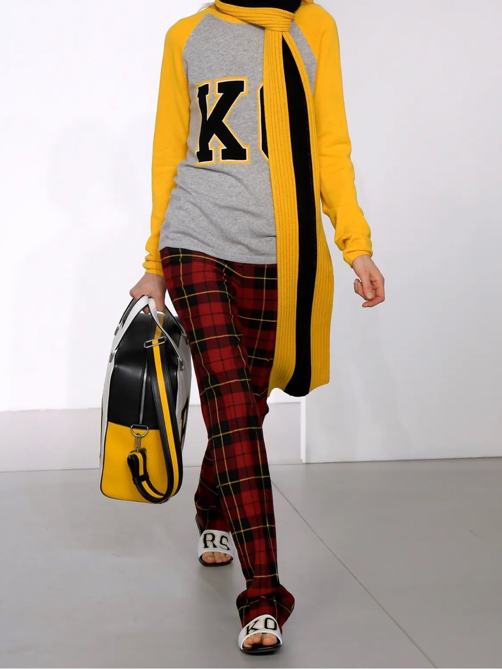 Michael Kors Collection Fall 2018 Plaid Pants